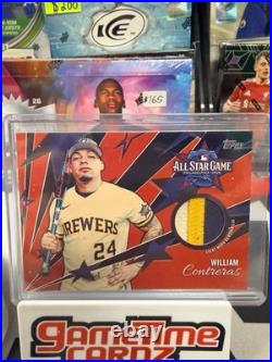 2026 Topps All-Star Stitches Relic Black Patch William Contreras /10 Brewers