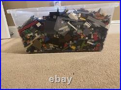 23 Pound Bin Of Legos. Collected Since 2011