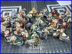 29Pc Lot Thomas Kinkade Old World Santas + Heirloom Christmas Ornaments (2003)