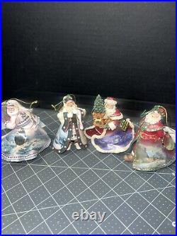 29Pc Lot Thomas Kinkade Old World Santas + Heirloom Christmas Ornaments (2003)