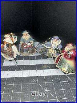 29Pc Lot Thomas Kinkade Old World Santas + Heirloom Christmas Ornaments (2003)