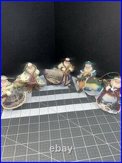 29Pc Lot Thomas Kinkade Old World Santas + Heirloom Christmas Ornaments (2003)