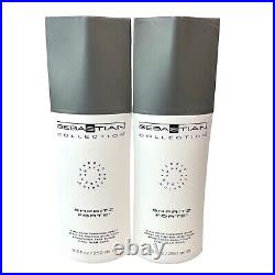 2x Lot SEBASTIAN COLLECTION SHPRITZ FORTE GLAM ROCK FINISHING SPRAY 8.5OZ/250ml