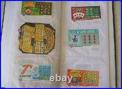 337 MINT Condition CAMELOT UK Scratchcards. ALL UNSCRATCHED