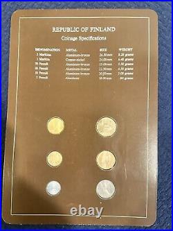 37 blister Coin Sets of All Nations Collections