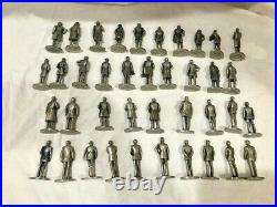 39 Danbury Mint Pewter US Presidents Lot 1-40 Washington-Reagan by LaRocca