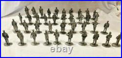 39 Danbury Mint Pewter US Presidents Lot 1-40 Washington-Reagan by LaRocca