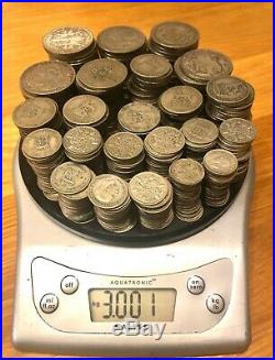 3kg / 3000g COLLECTION JOB LOT PRE 1947 ALL HALF SILVER 50% COINS SCRAP OR NOT