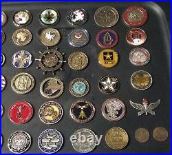 43 Coins Challenge Coin lot set Collection Military ALL SERVICES US See ALL Pics