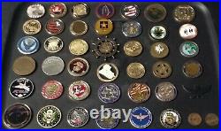 43 Coins Challenge Coin lot set Collection Military ALL SERVICES US See ALL Pics