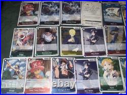 50+ ALL HOLOFOIL BULKNM/M ONE PIECE RARE CARD CCG/TCG Lot COLLECT ONE PIECE GAME
