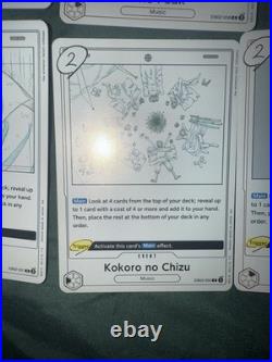 50+ ALL HOLOFOIL BULKNM/M ONE PIECE RARE CARD CCG/TCG Lot COLLECT ONE PIECE GAME