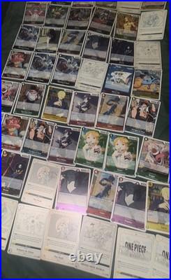50+ ALL HOLOFOIL BULKNM/M ONE PIECE RARE CARD CCG/TCG Lot COLLECT ONE PIECE GAME