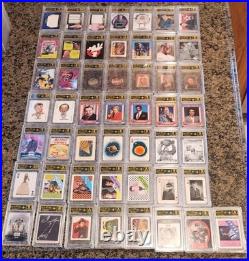 (50) Non-Sport Graded Lot All ASG Graded Nice Lot