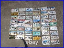 50 State Set of License Plates All 50 United States Plate USA Crafts (LOT 186)