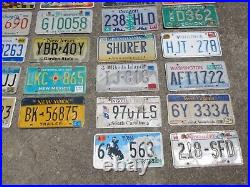 50 State Set of License Plates All 50 United States Plate USA Crafts (LOT 186)