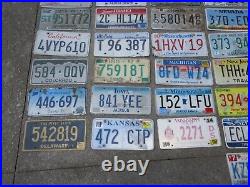 50 State Set of License Plates All 50 United States Plate USA Crafts (LOT 4010)