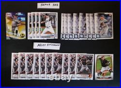 510 + Cards Lot-all Rookies-baseball Collection- Pictured & List