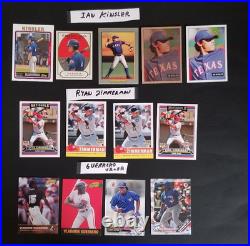 510 + Cards Lot-all Rookies-baseball Collection- Pictured & List