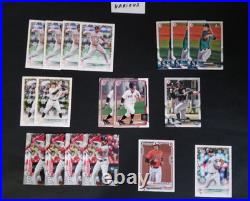 510 + Cards Lot-all Rookies-baseball Collection- Pictured & List