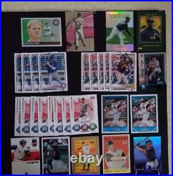 510 + Cards Lot-all Rookies-baseball Collection- Pictured & List