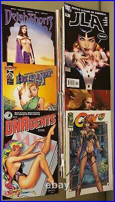 55 ct. GGA ART Comics Lot D to N DNAgents #24 Die! Namite Gen 13 Harley Quinn W@W