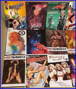 55 ct. GGA ART Comics Lot D to N DNAgents #24 Die! Namite Gen 13 Harley Quinn W@W