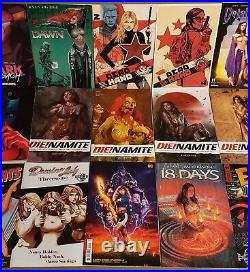 55 ct. GGA ART Comics Lot D to N DNAgents #24 Die! Namite Gen 13 Harley Quinn W@W