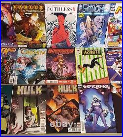 55 ct. GGA ART Comics Lot D to N DNAgents #24 Die! Namite Gen 13 Harley Quinn W@W