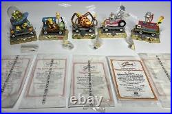 5 Simpsons Hamilton Halloween Train Of Terror Lot Mutants Extraterrestrial