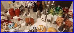 60+ Lot Of Salt & Pepper Shakers Amazing Collection