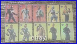 62qty (All Holo) 2021 PANINI FORTNITE SERIES 3 Card Lot Epic Rare Uncommon