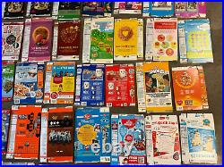 67 lot all different Empty Flat Cereal Boxes