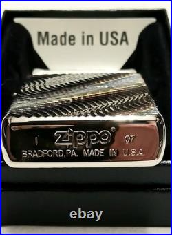 6 Zippo Lot Armor Emblem Swarovski Crystal Brass All Unfired New In Box