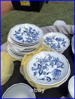 70pc VTG Blue Danube Blue & White China Lot Huge Look At Photos