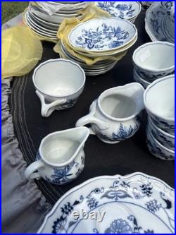 70pc VTG Blue Danube Blue & White China Lot Huge Look At Photos