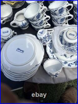 70pc VTG Blue Danube Blue & White China Lot Huge Look At Photos