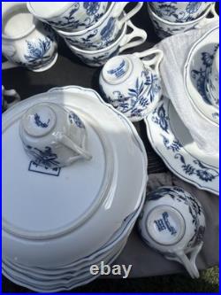 70pc VTG Blue Danube Blue & White China Lot Huge Look At Photos