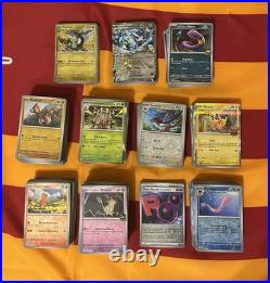 800 Pokemon Card Lot All Holos/Reverse Holos, EXs NM, Mostly Scarlet & Violet