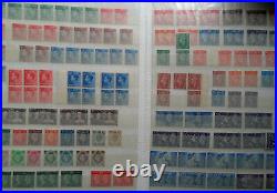 870 + MINT GB STAMP COLLECTION ALL REIGNS QV to QEII MNH in stock book all shown