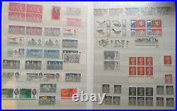 870 + MINT GB STAMP COLLECTION ALL REIGNS QV to QEII MNH in stock book all shown