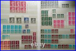 870 + MINT GB STAMP COLLECTION ALL REIGNS QV to QEII MNH in stock book all shown