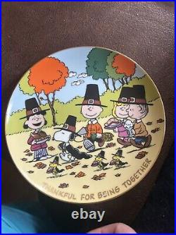 (8) Danbury Mint Limited Edition Retirement Plates-2006 I678/I679 Snoopy Peanuts