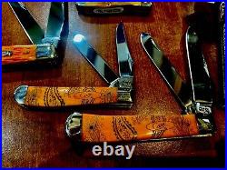 8 LOT! Case XX Knives All New AMAZING Old Stock! MEGA DEAL