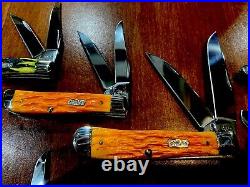 8 LOT! Case XX Knives All New AMAZING Old Stock! MEGA DEAL