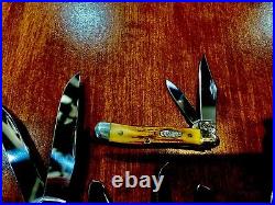 8 LOT! Case XX Knives All New AMAZING Old Stock! MEGA DEAL