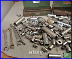 90 all S-K socket ratchet wrench metal box collectible mechanics tool lot S2