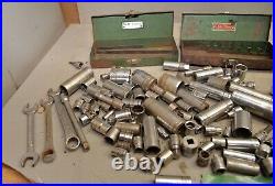 90 all S-K socket ratchet wrench metal box collectible mechanics tool lot S2