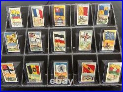 (98) early 1900's Flags of All Nations SEE IMAGES lot 1
