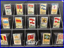 (98) early 1900's Flags of All Nations SEE IMAGES lot 1